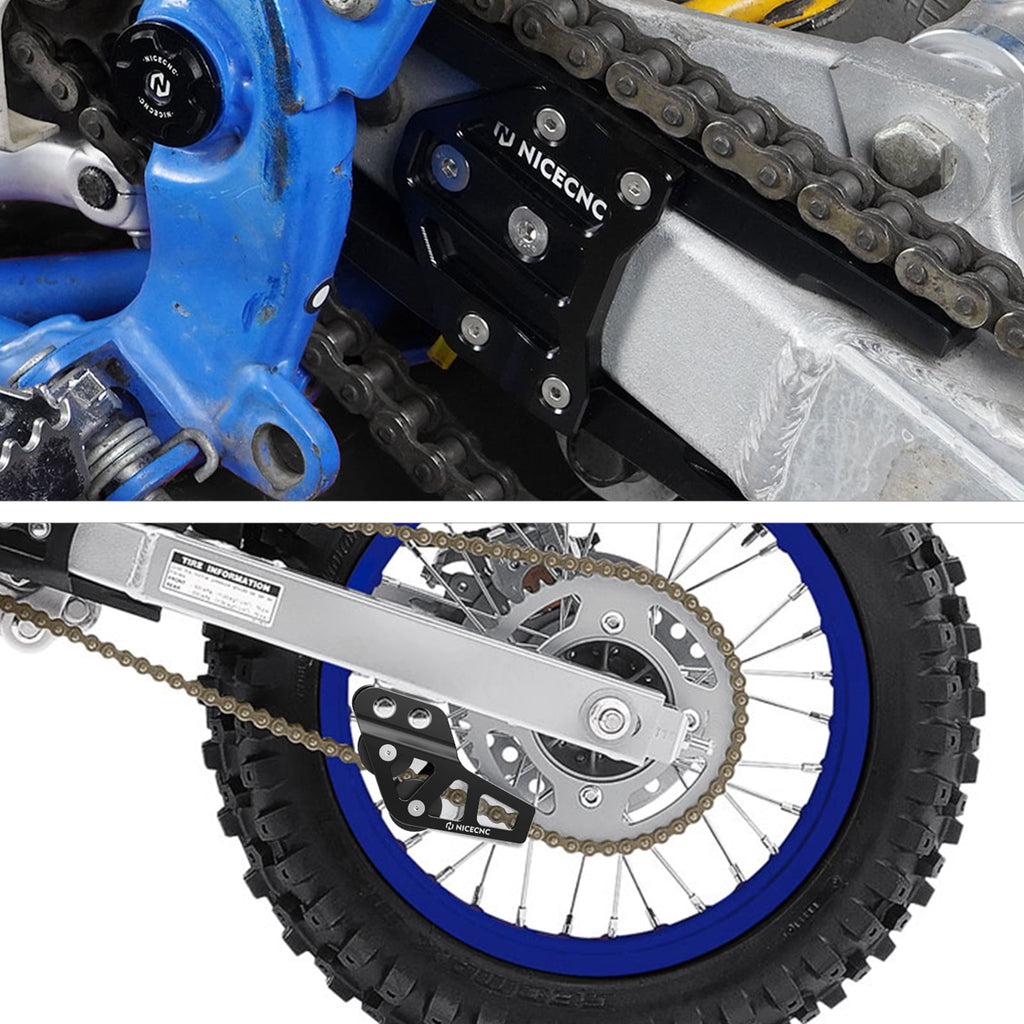 Front & Rear Chain Support Guard Kit For Yamaha YZ85 2003-2018